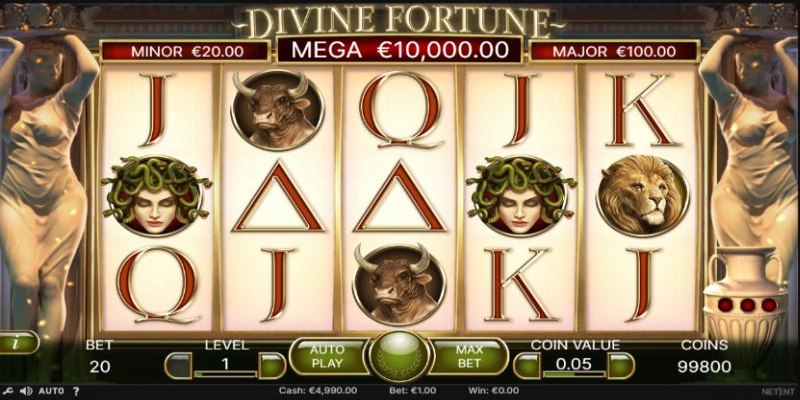 Điểm đặc trưng của Divine Fortune